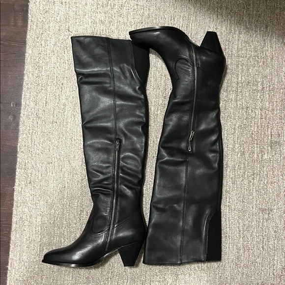 Frye June Over the Knee Boots - Picture 3 of 7